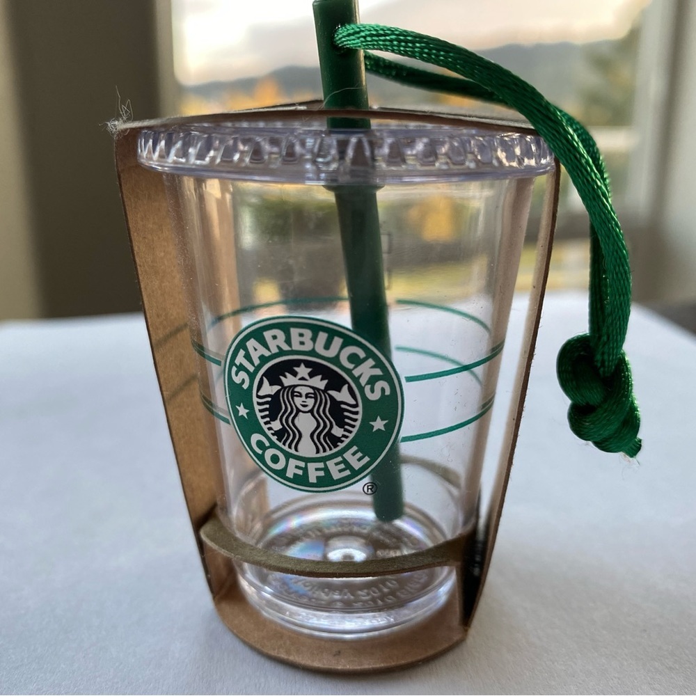 2010 Starbucks Ornament Mini Travel Cup